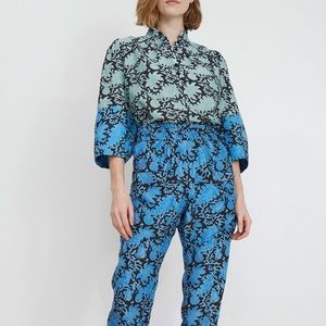 Apiece Apart Vera Ruffle Blouse